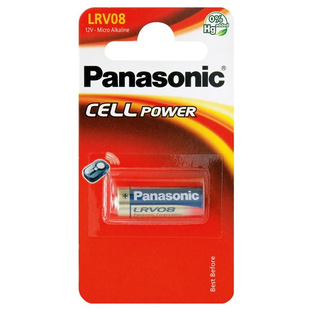 Panasonic LRV08 batteri Cell Power