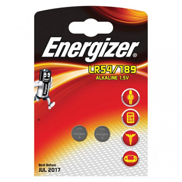 Energizer LR54/189 batteri 1.5V, 2stk