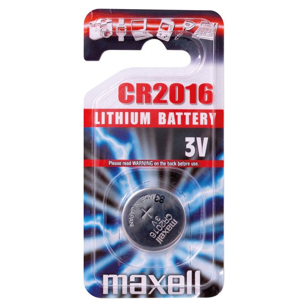 Maxell CR2016 Lithium batteri 3V