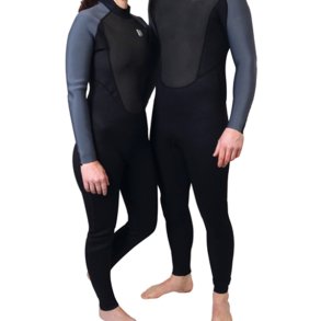 1852 V�ddragt Junior lang model, sort/gr� str115