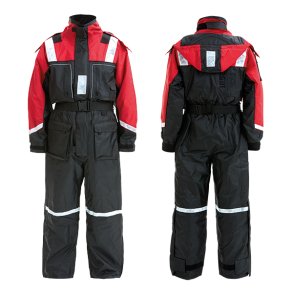 1852 Flydedragt 50N rd/sort, barn str 120