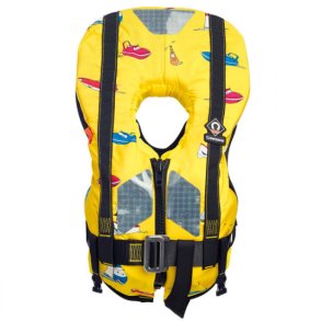 Crewsaver Supersafe redningsjuniorvest 150N, Gul 15-30kg