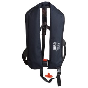 1852 Classic automatisk oppustelig vest ISO 165N, Navy