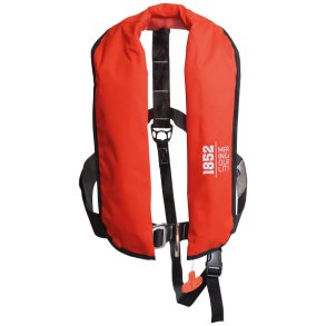 1852 Classic automatisk oppustelig ISO 165N m/harness, Rd