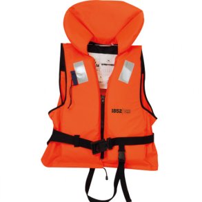 1852 Redningsvest 100N, Orange 40-60kg