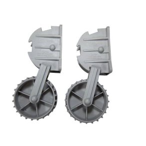 Transporthjul til gummib�d af st�rk PVC, �13cm