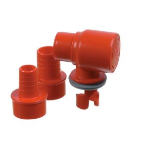 Overtryksventil til gummib�de