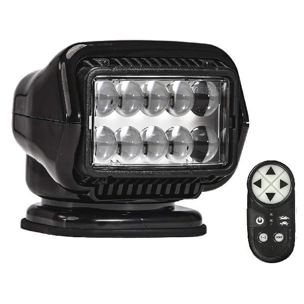 Golight sgelygte stryker LED trdls sort, 12V