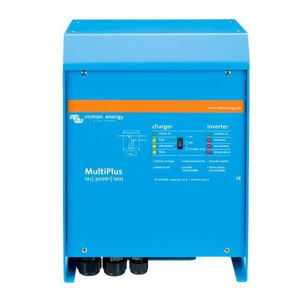 Victron Multiplus Compact inverter/lader, 12V / 1600W