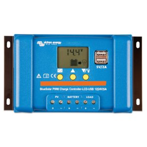 Victron Bluesolar PWM-LCD & USB, 12/24V 5A