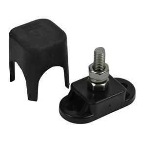 BEP El-kobling enkelt m/cover 6 mm, rd