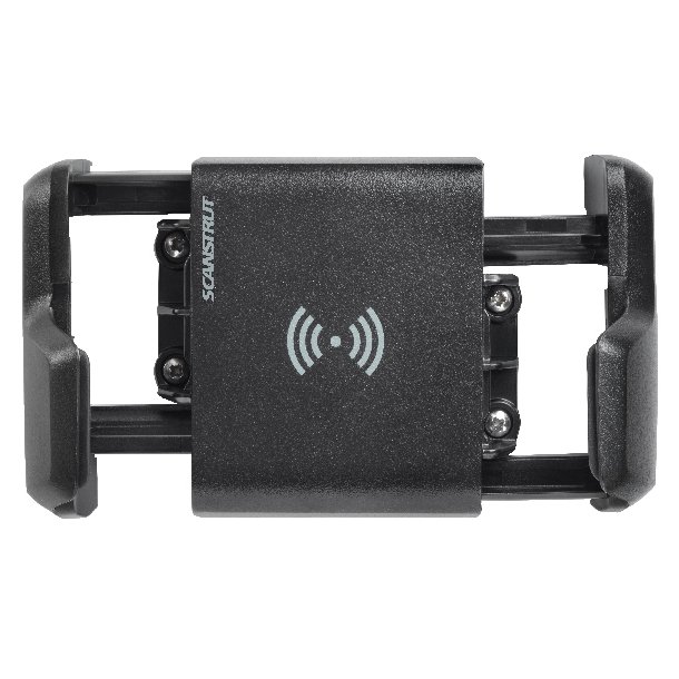 ROKK Nano Telefonholder med trdls lader 10W, 12/24V