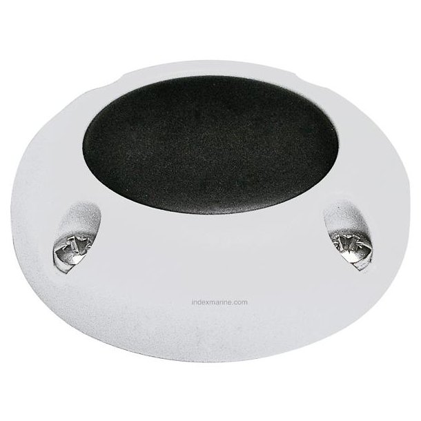 Kabel gennemfring M30 til max 25mm stik hvid nylon, 60 mm