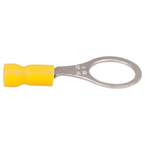 Ringstik gul hul 4.3 mm, 10 stk