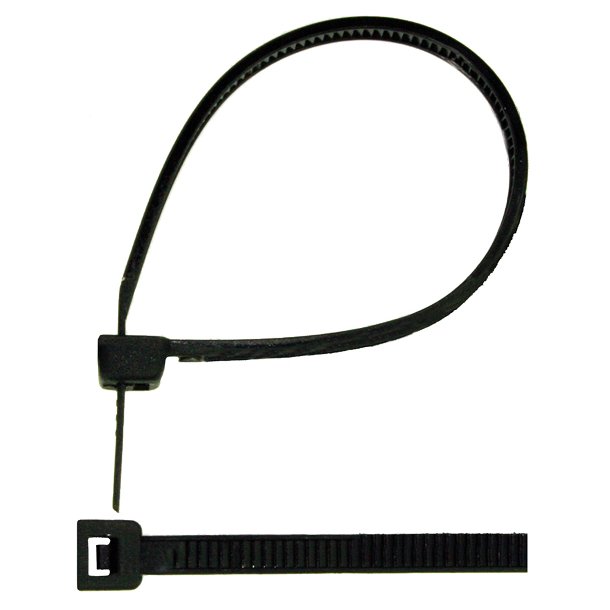 Strips sort 200 x 4,5mm, 20 stk