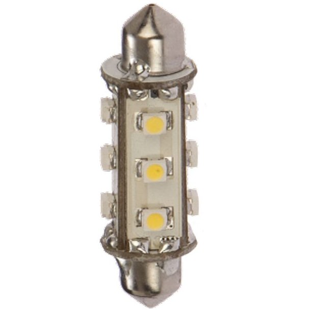 NauticLed navigation LED pinolpre 42mm  Hvid