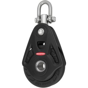 Ronstan Core blok enkelt med svirvel, serie 100