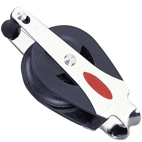 Ronstan Enkeltblok med bjle og hundsvot, serie 30