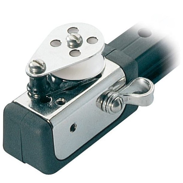 Ronstan Endekontrol med blok 19mm skinne