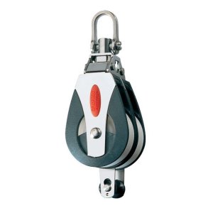 Ronstan Dobbeltblok med 2-vejssjkel og hundsvot, serie 40