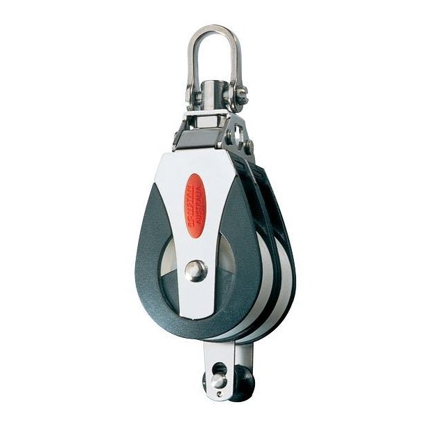 Ronstan Dobbeltblok med 2-vejssjkel og hundsvot, serie 40