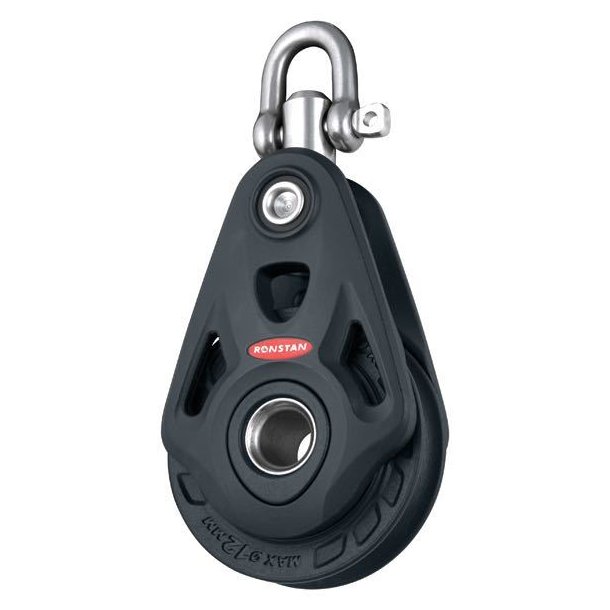 Ronstan Core enkeltblok med svirvel, serie 75