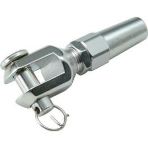 Blue Wave Valsefri gaffelterminal, 4mm