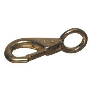 Messing karabinhage 100mm