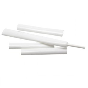 1852 Wire overtrk hvid UV-bestandig krympeflex 12-3mm 50m