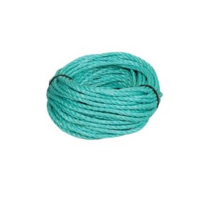 Presenningstov hvid PP splitfilm �6mm, 30m