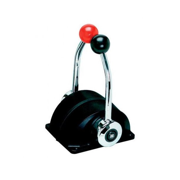 Ultraflex Kontrolbox dobbelt B324, sort