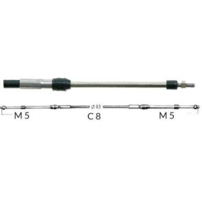 Ultraflex Kontrolkabel C8 universel til indenbords 39 fod