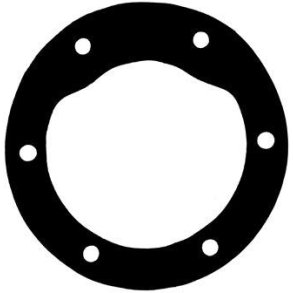 Pakning til pumpe 6 hul.