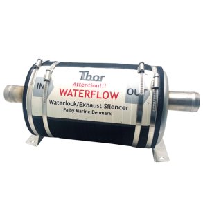 1852 vandklet lyddmper model A 45mm, 3.0L