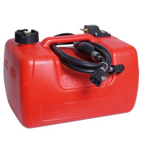1852 benzintank m/benzinmler, slange og benzinkoblinge, 12L
