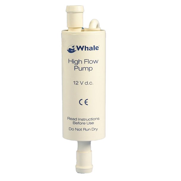 Whale sentrifugalpumpe / pentrypumpe inline 12v gp1692