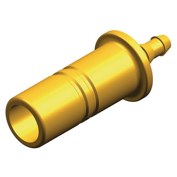 Whale adapter 1/8" messing