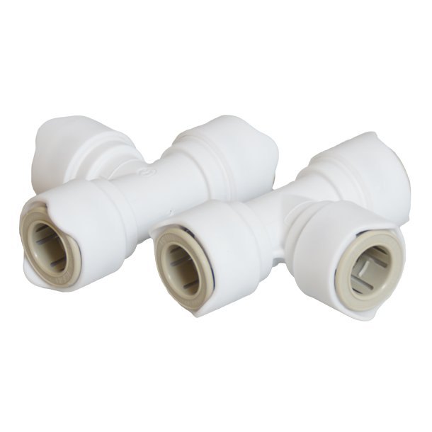 Whale T-kobling 15mm, 2 stk