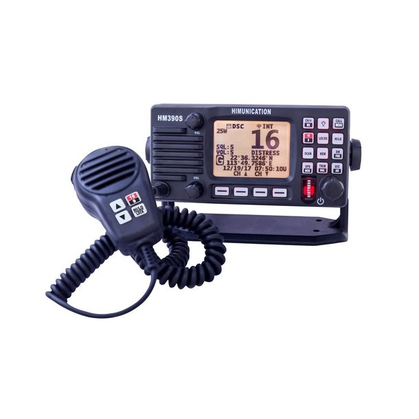 HM390C-BB VHF Radio DSC Klasse D m. GPS og NMEA2000/0183