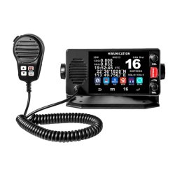 HM-TS18 VHF Radio Klasse DSC-D m. GPS, NMEA2000 og mutifunktions Touch-Display