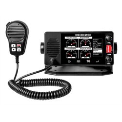 HM-TS18 VHF Radio Klasse DSC-D m. GPS, NMEA2000 og mutifunktions Touch-Display